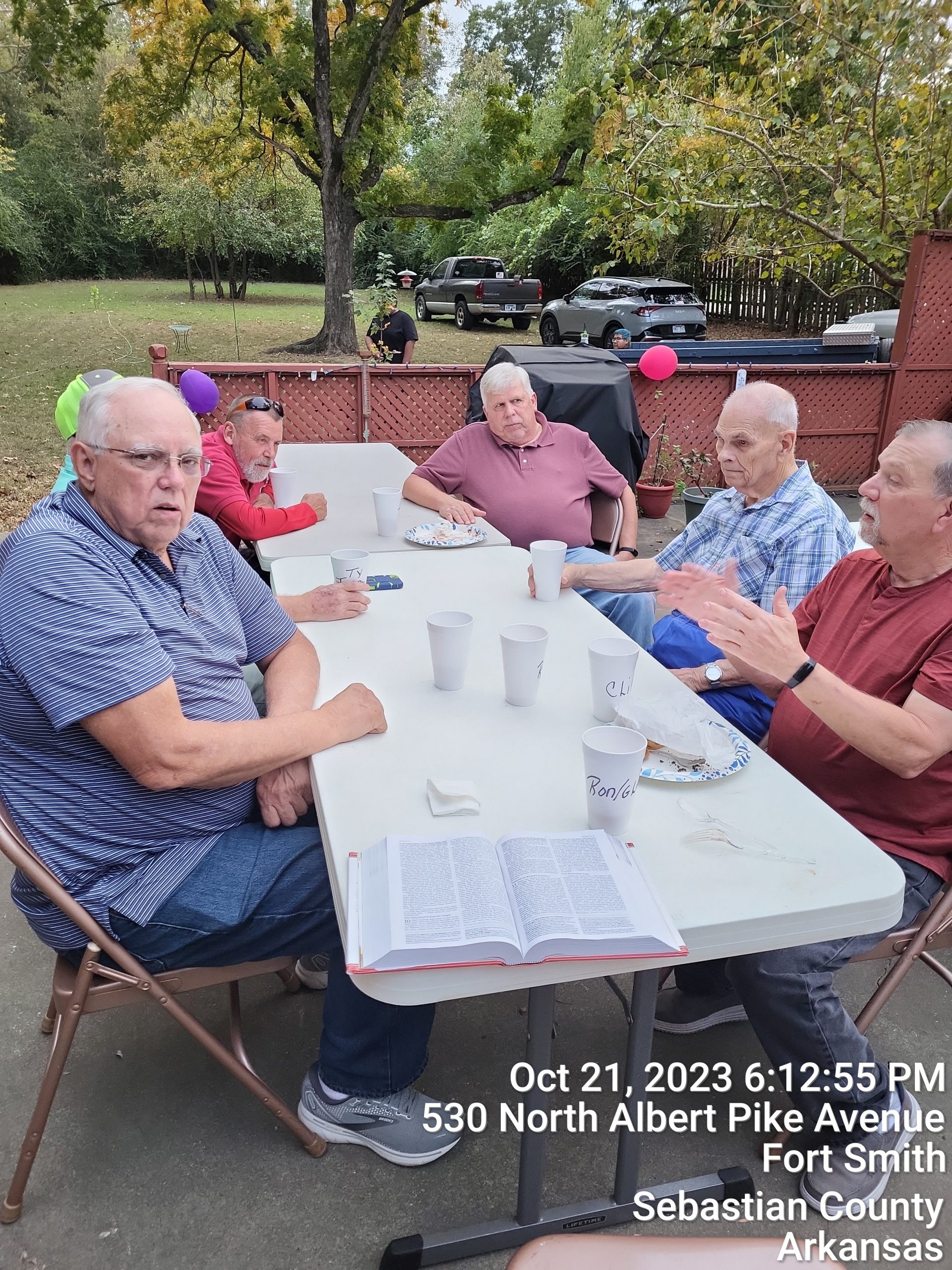 Men's Fellowship 2023 Men's Class Fellowship